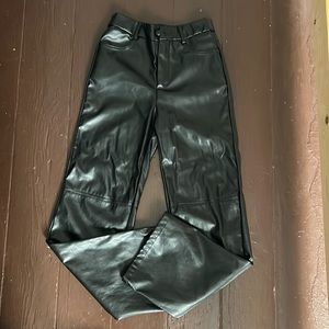 Leather pants
